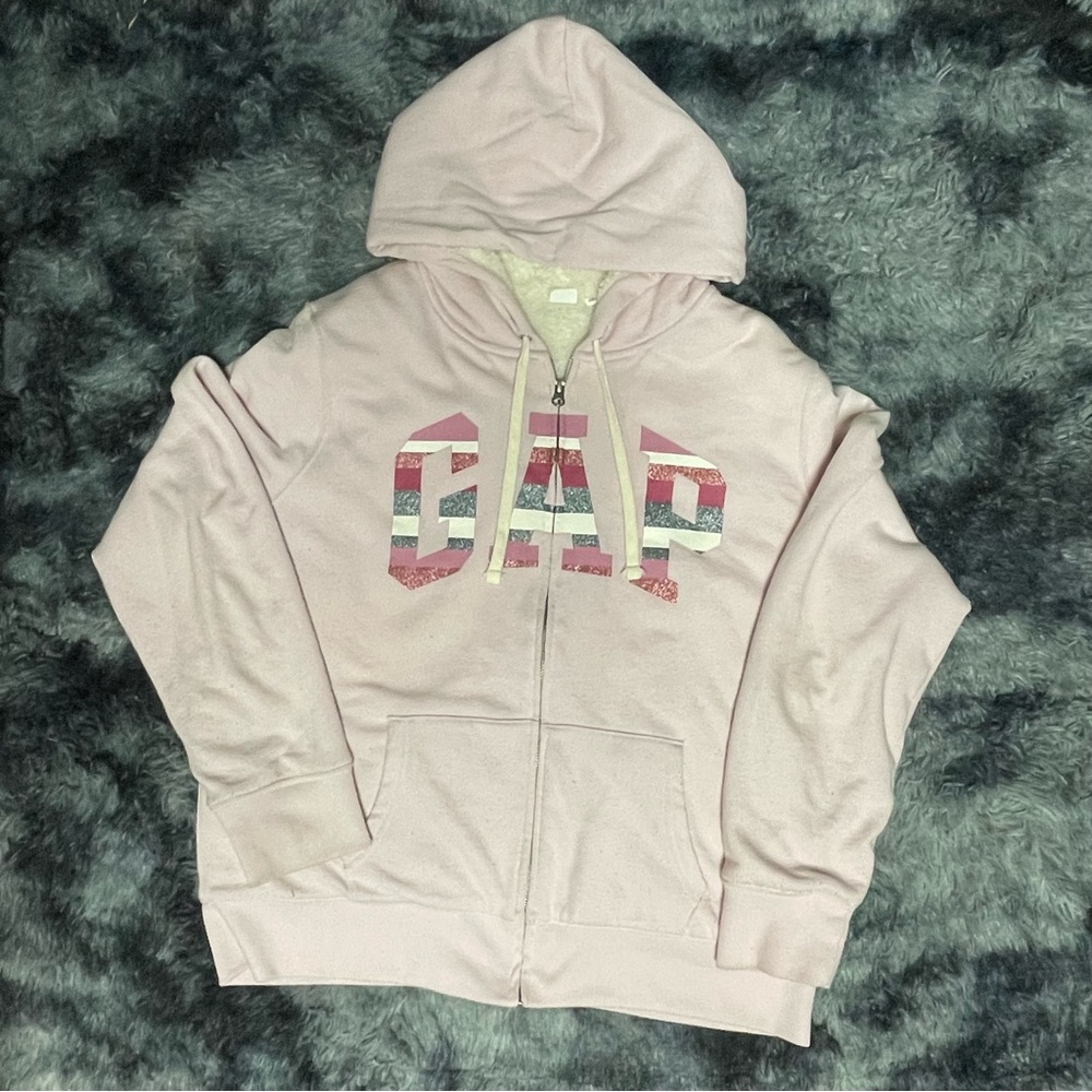 Gap Sherpa Lined Hoodie